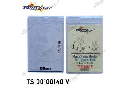 Twin Star Name Badge Holder 100mm x 140mm Twin Star Name Badge Holder 100mm x 140mm